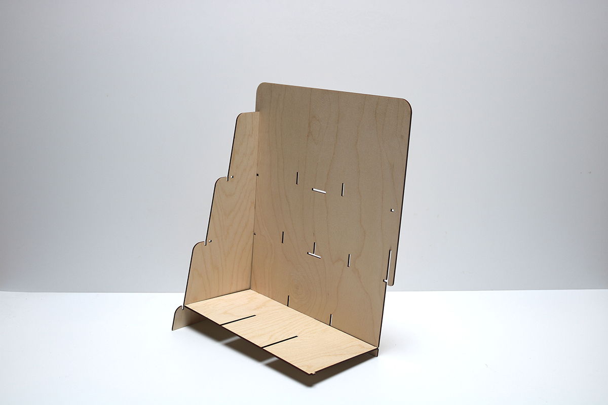 Laserbeest display modulair